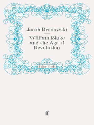 cover image of William Blake and the Age of Revolution